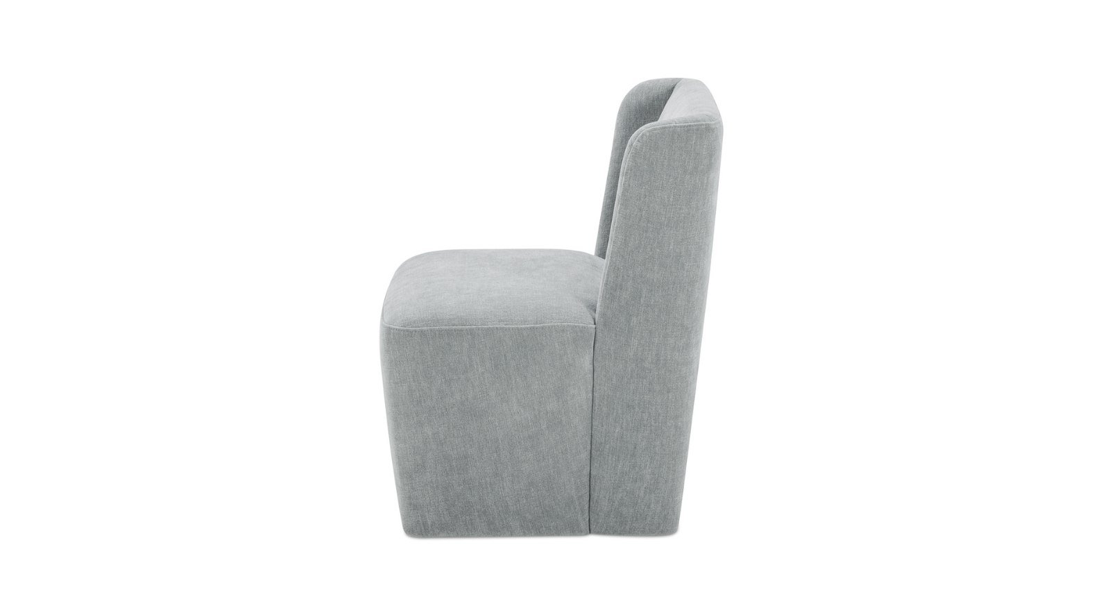 Cormac Rolling Dining Chair- Slate Green - Image 7