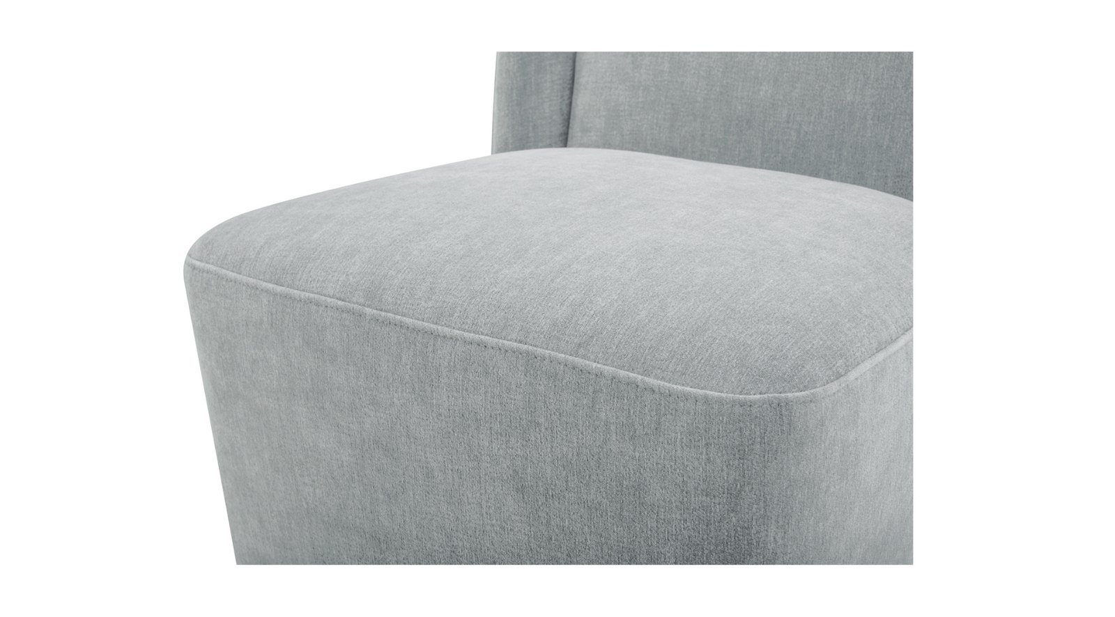Cormac Rolling Dining Chair- Slate Green - Image 3