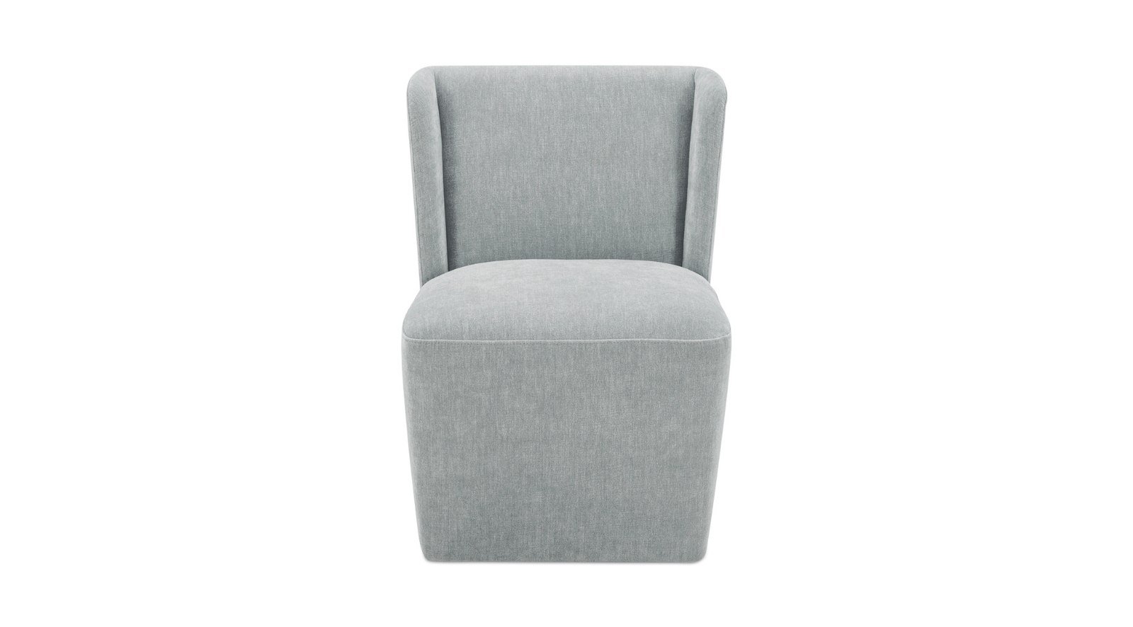 Cormac Rolling Dining Chair- Slate Green - Image 2