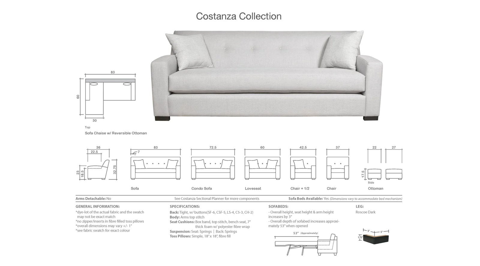 Costanza Sofa - Image 10