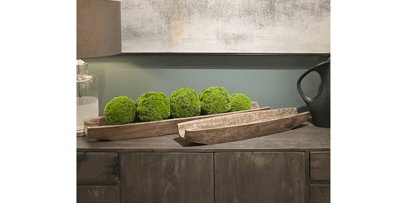 Cruz Wood Boat Trays, S2 - Image 2