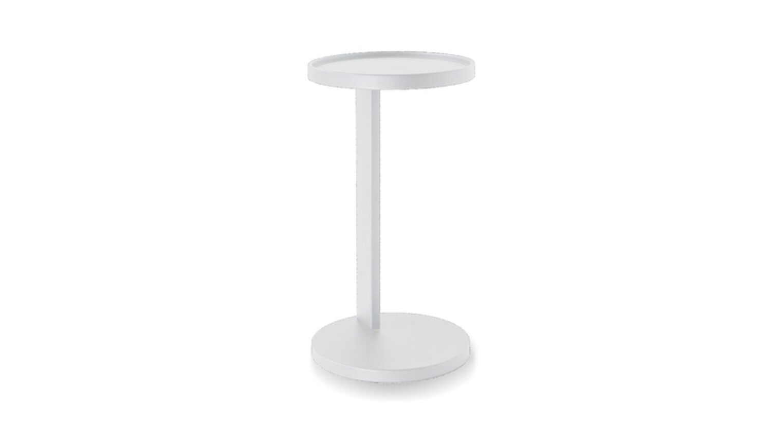 Ducat End Table White