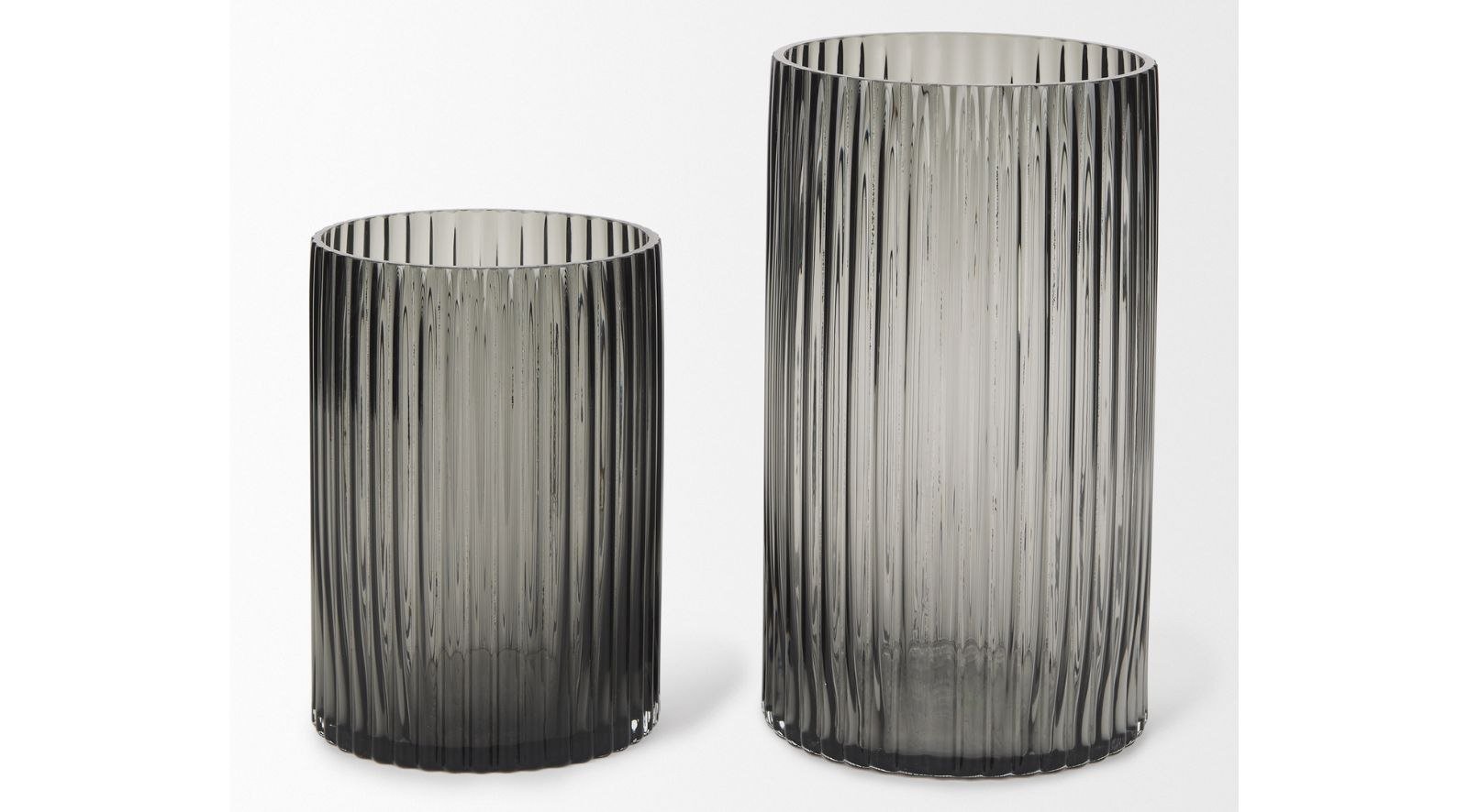 Dawn Black Glass Vase-Short - Image 11