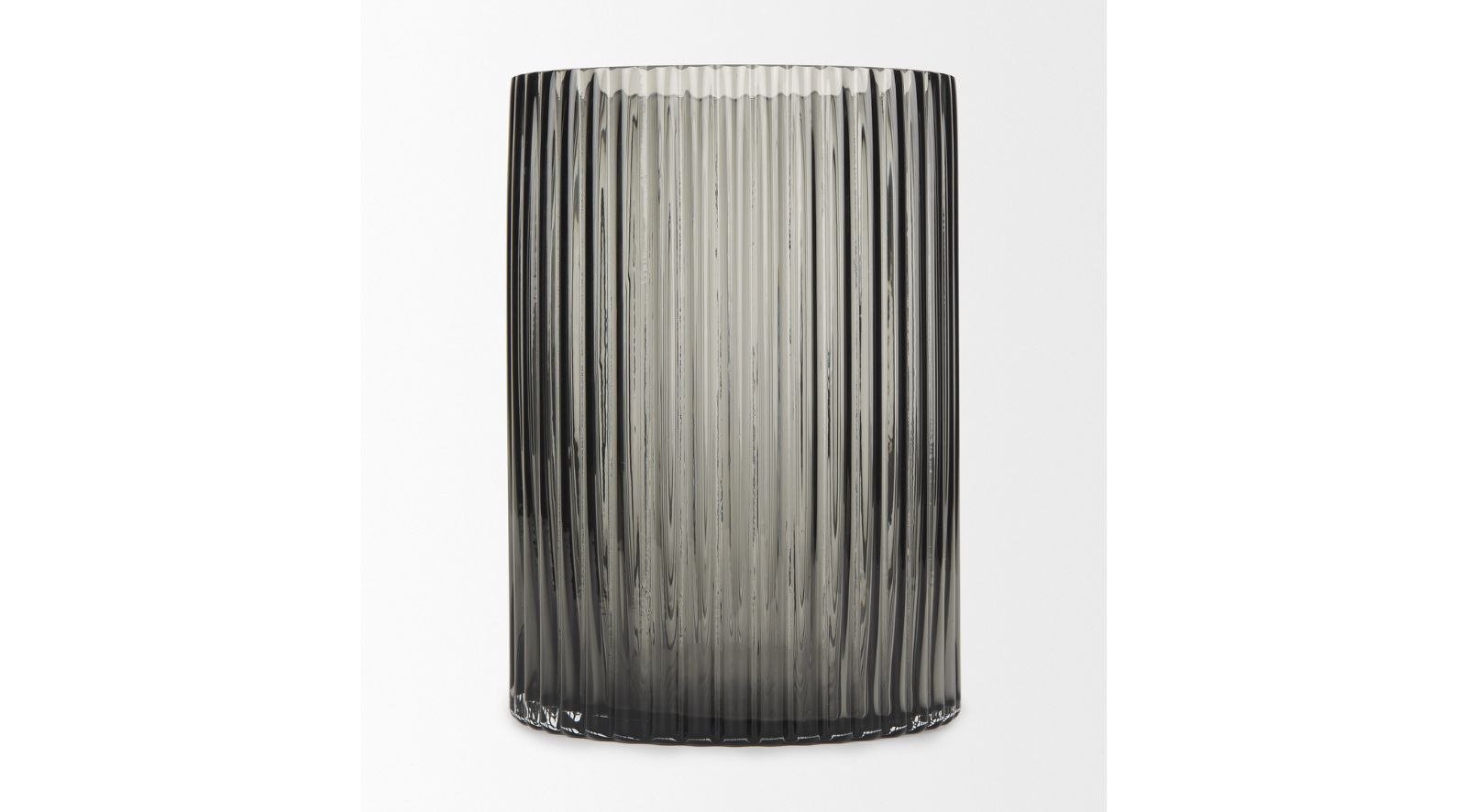 Dawn Black Glass Vase-Short - Image 9