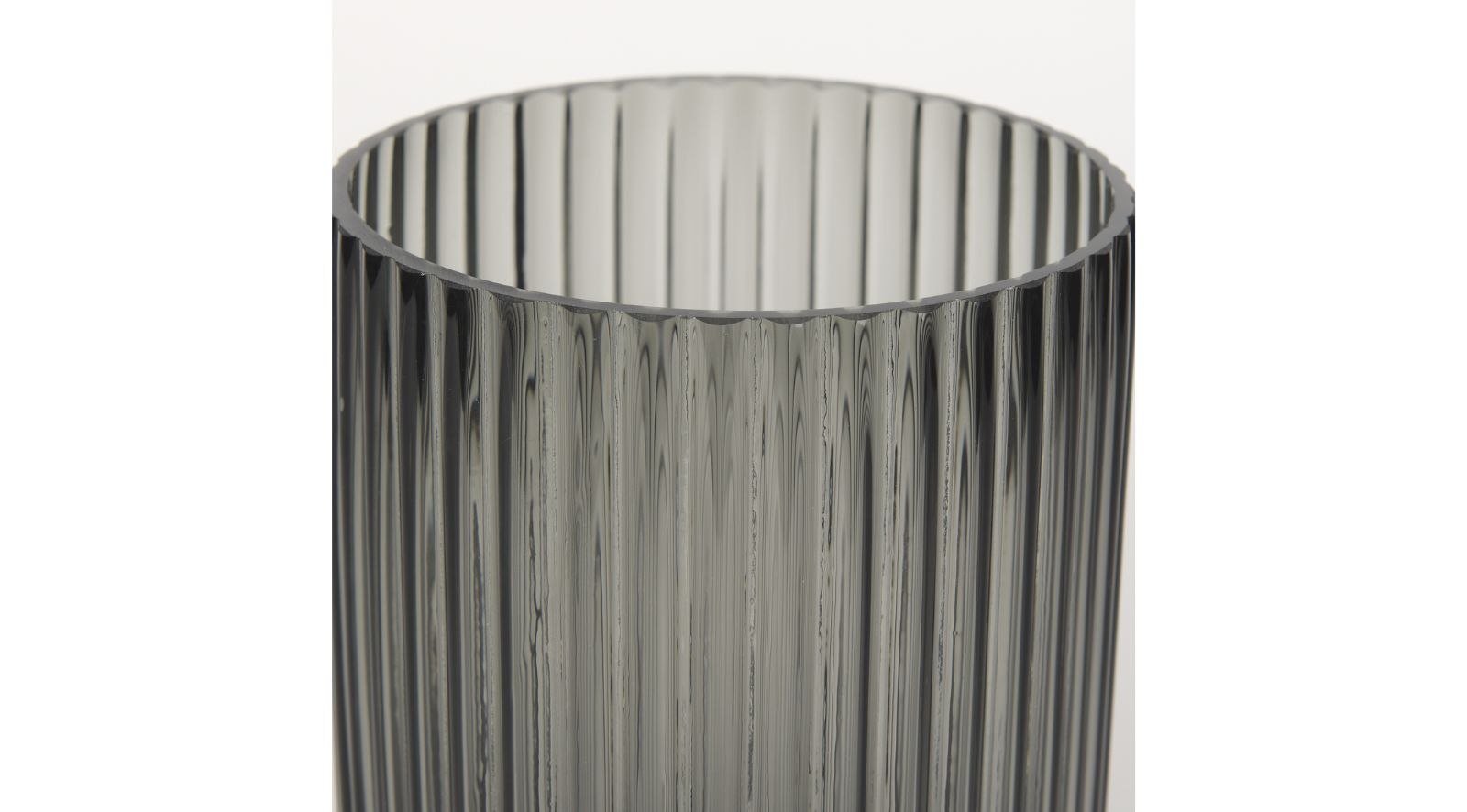 Dawn Black Glass Vase-Short - Image 8
