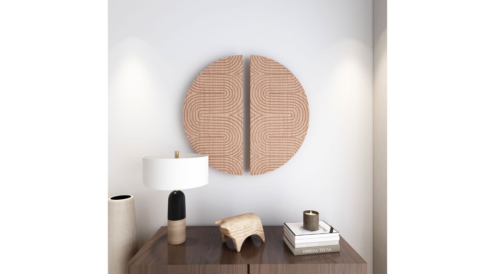 Declan Wood Décor - S/2 - Image 5