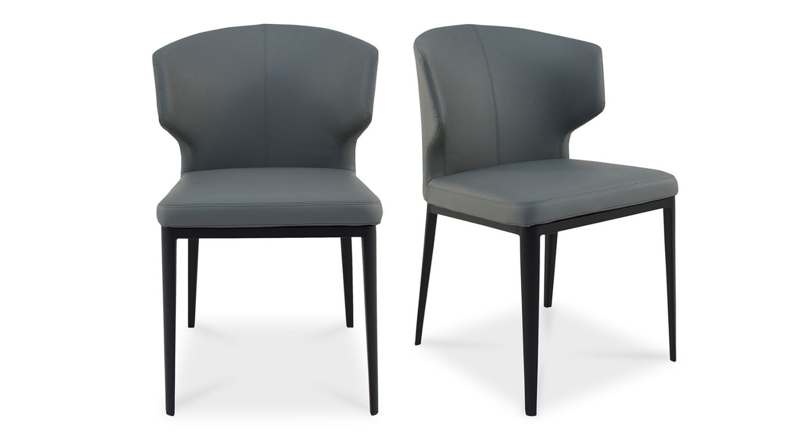 Delaney Dining Chair-Grey - Image 3