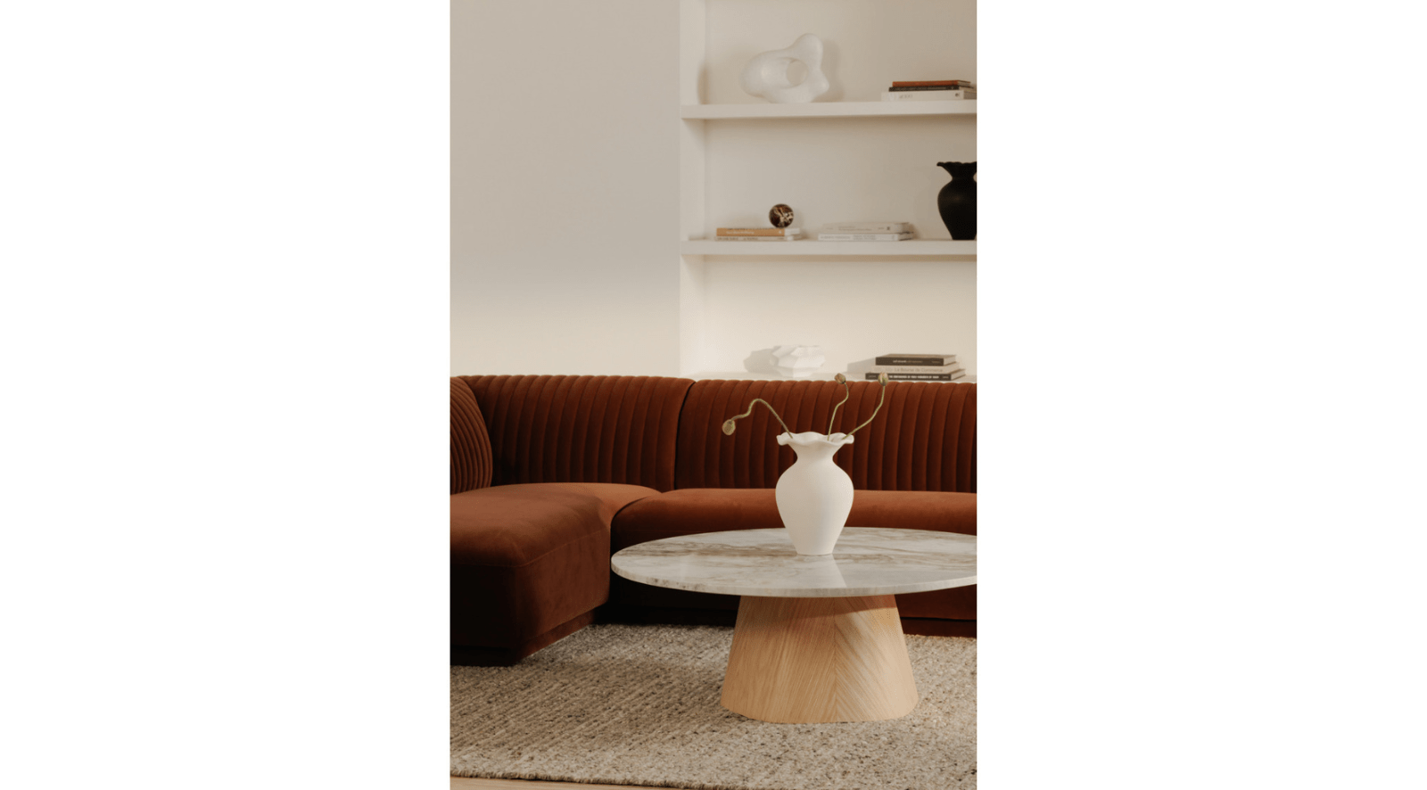 Evelyn Coffee Table-Green Marble - Image 8