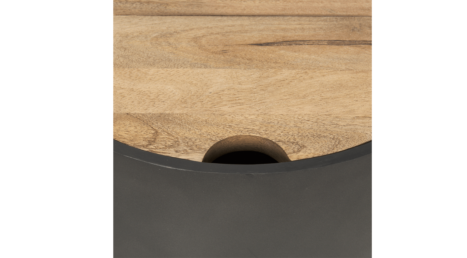 Eclipse Side Table-GUNMETAL GREY - Image 2
