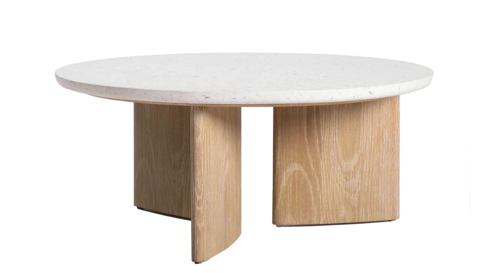 Eternity Coffee Table - Seashell Finish