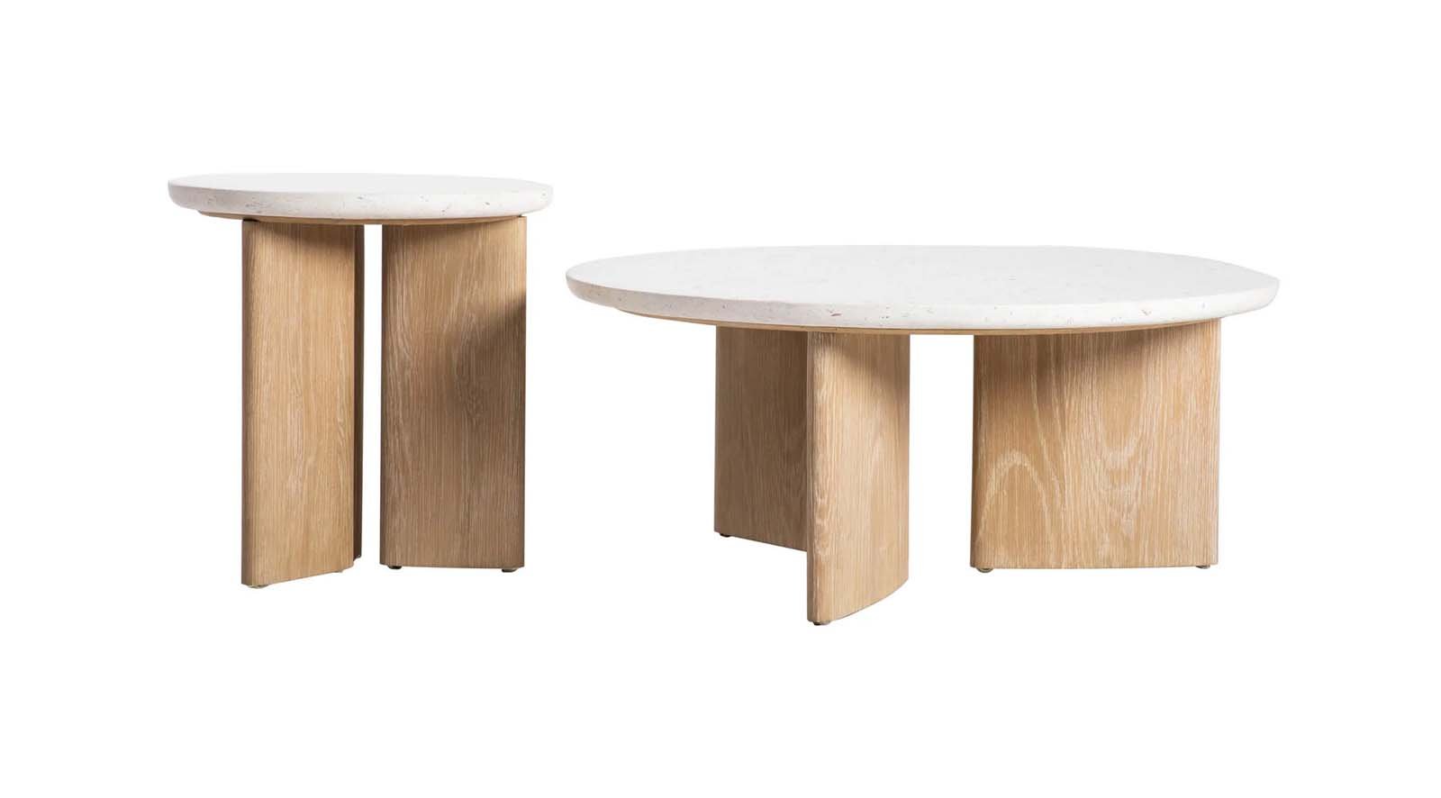 Eternity Coffee Table - Seashell Finish - Image 6