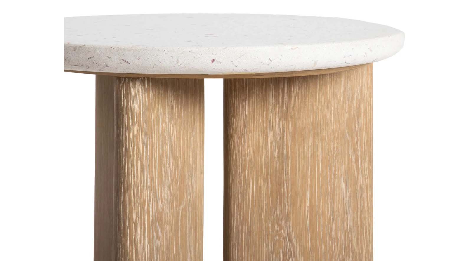 Eternity Side Table - Seashell Finish - Image 5