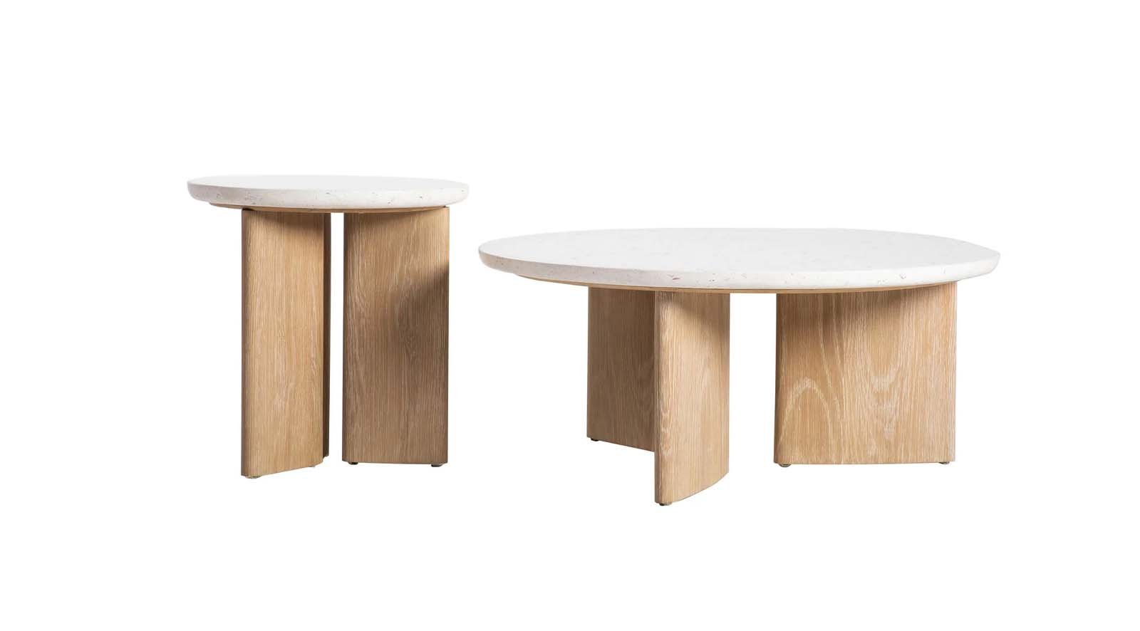 Eternity Side Table - Seashell Finish - Image 6