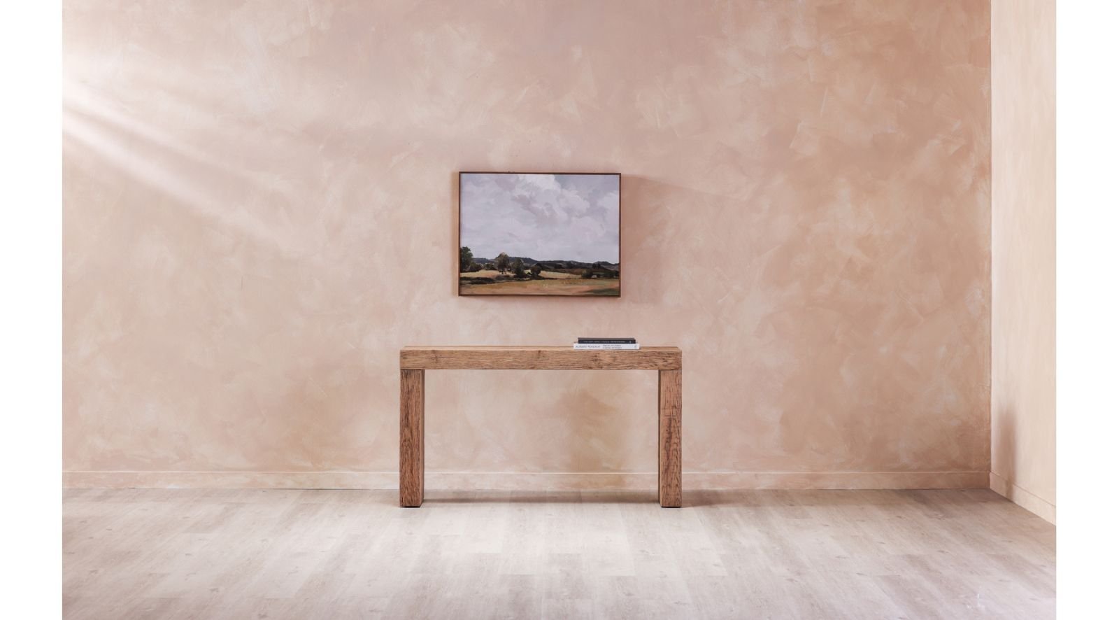 Evander Console Table- Natural - Image 2