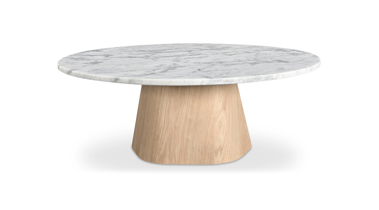 Evelyn Coffee Table-White Marble