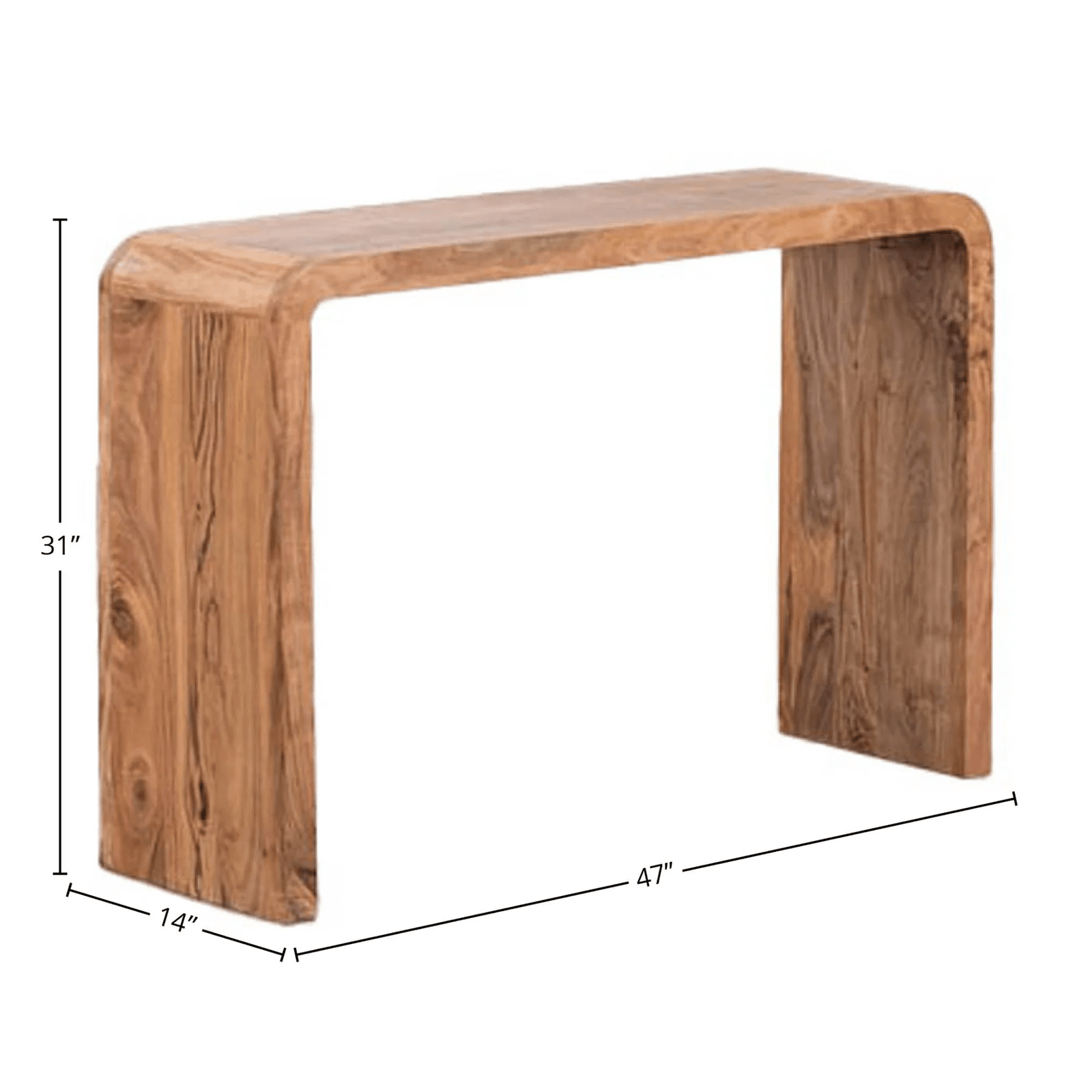 Arco Curve Small Console Table - Image 4