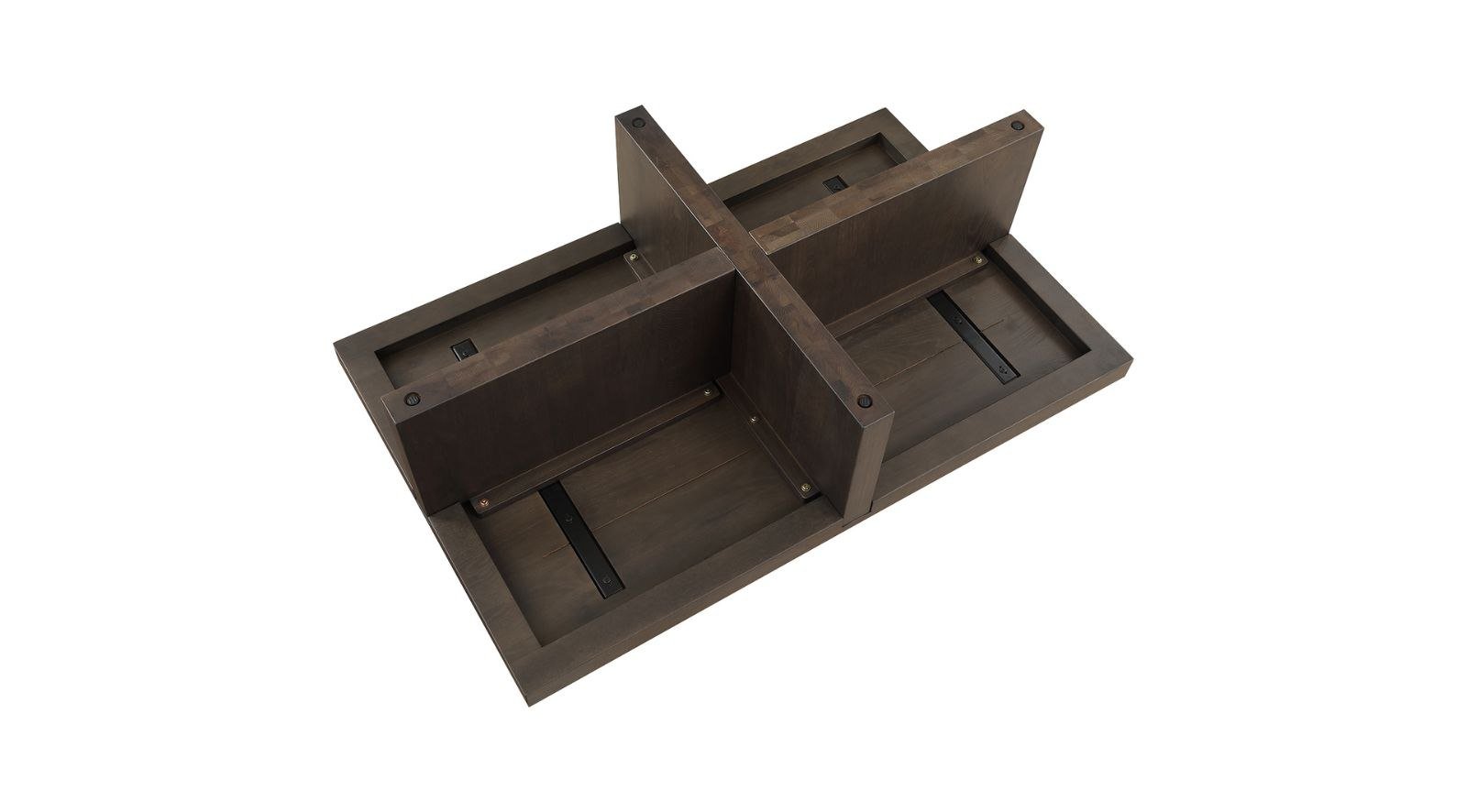 Folke Rectangular Coffee Table- Dark Brown - Image 6