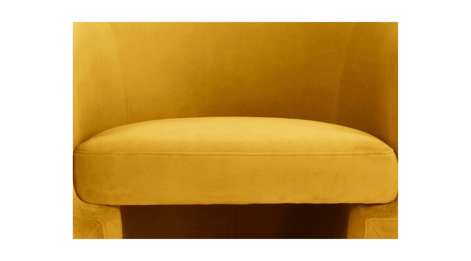 Franco Chair- Yellow - Image 5