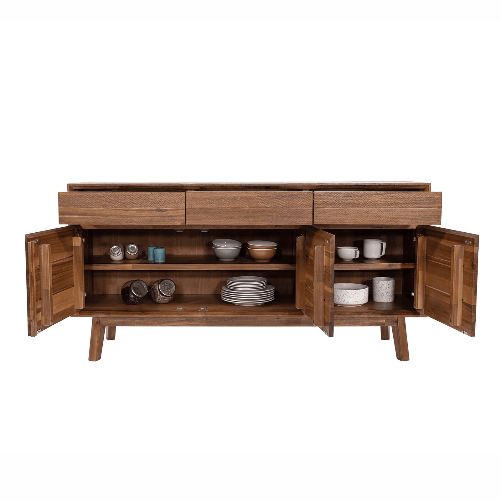 Gianni Sideboard- Warm Pecan - Image 7