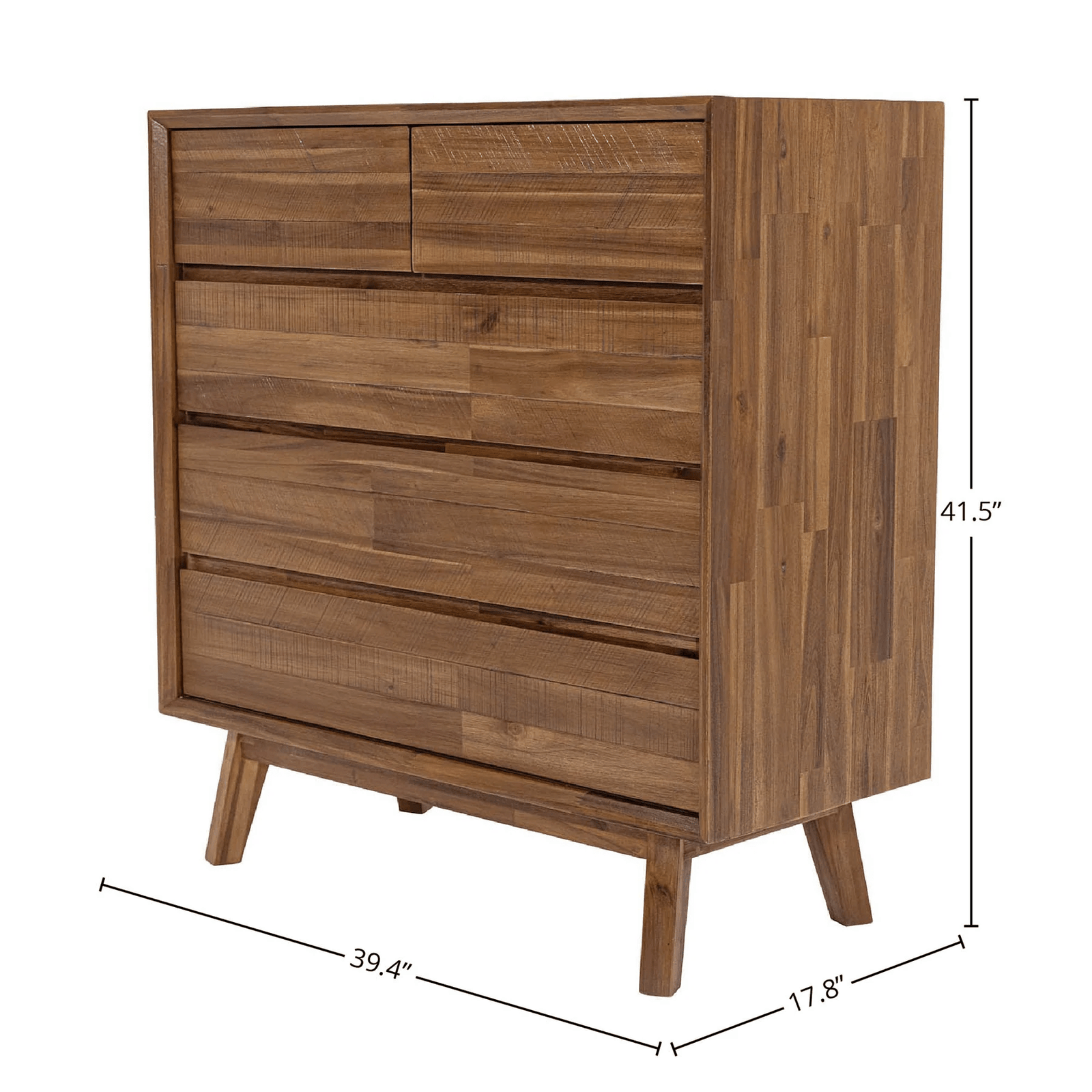 Gianni 5D Chest- Warm Pecan - Image 6