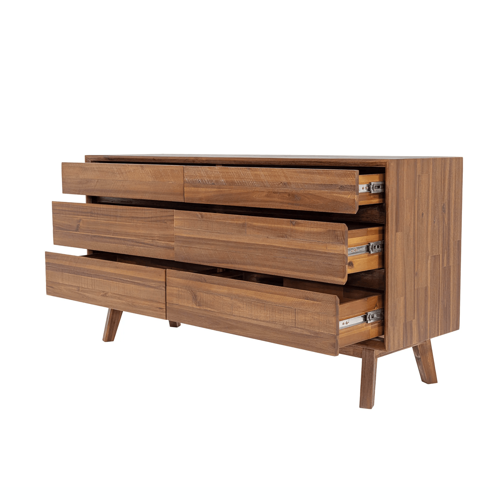 Gianni 6D Dresser- Warm Pecan - Image 2