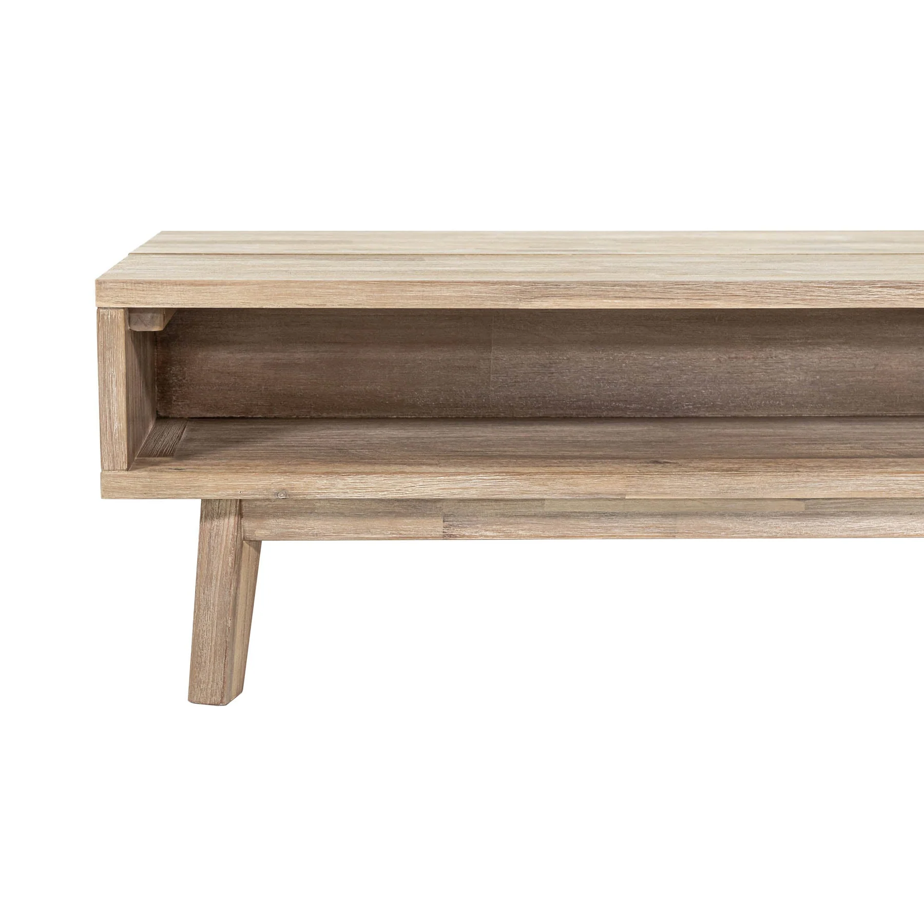 Gia Coffee Table w/ Lift Top - Light Driftwood - Image 6