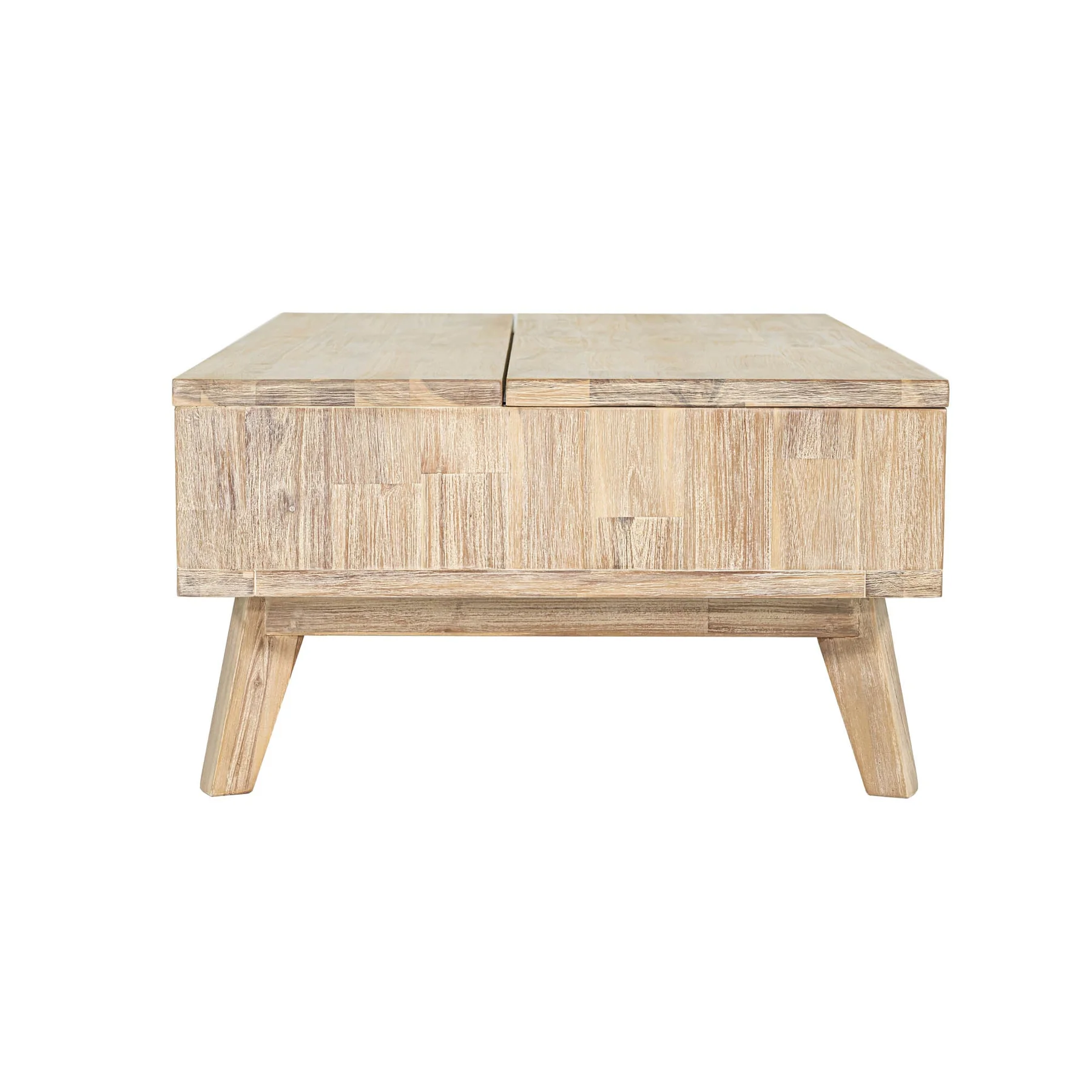Gia Coffee Table w/ Lift Top - Light Driftwood - Image 15