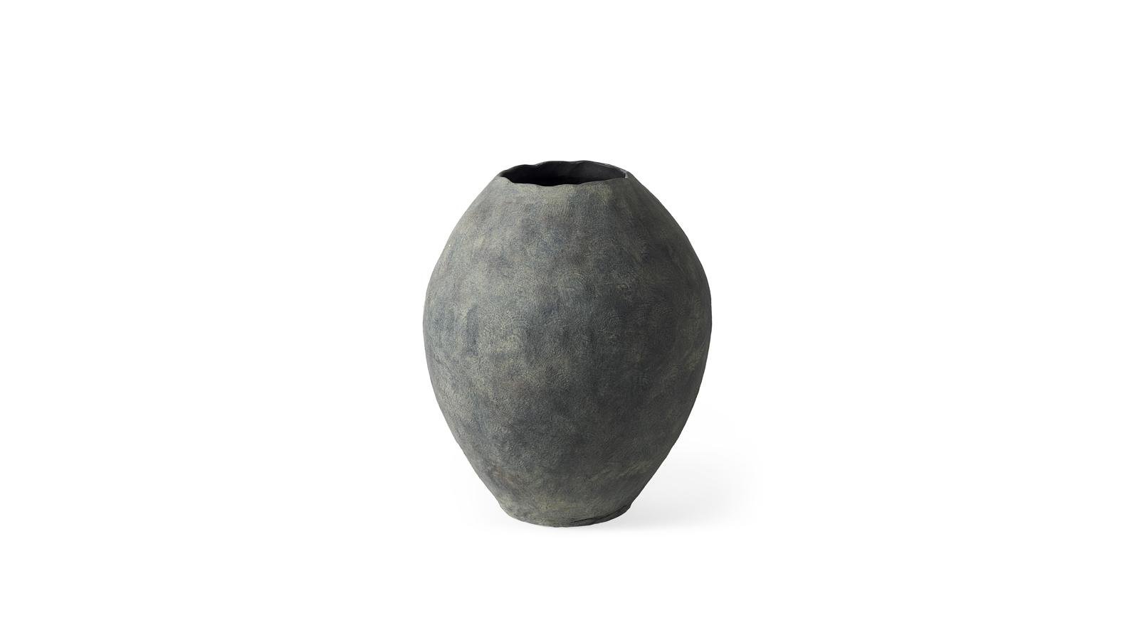 Gobi Gray Floor Vase Small
