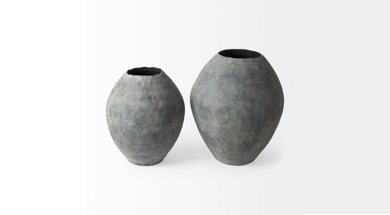 Gobi Gray Floor Vase Small - Image 2