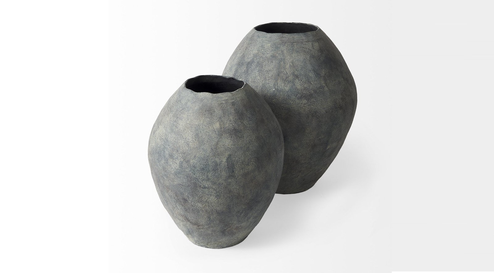 Gobi Gray Floor Vase Small - Image 3