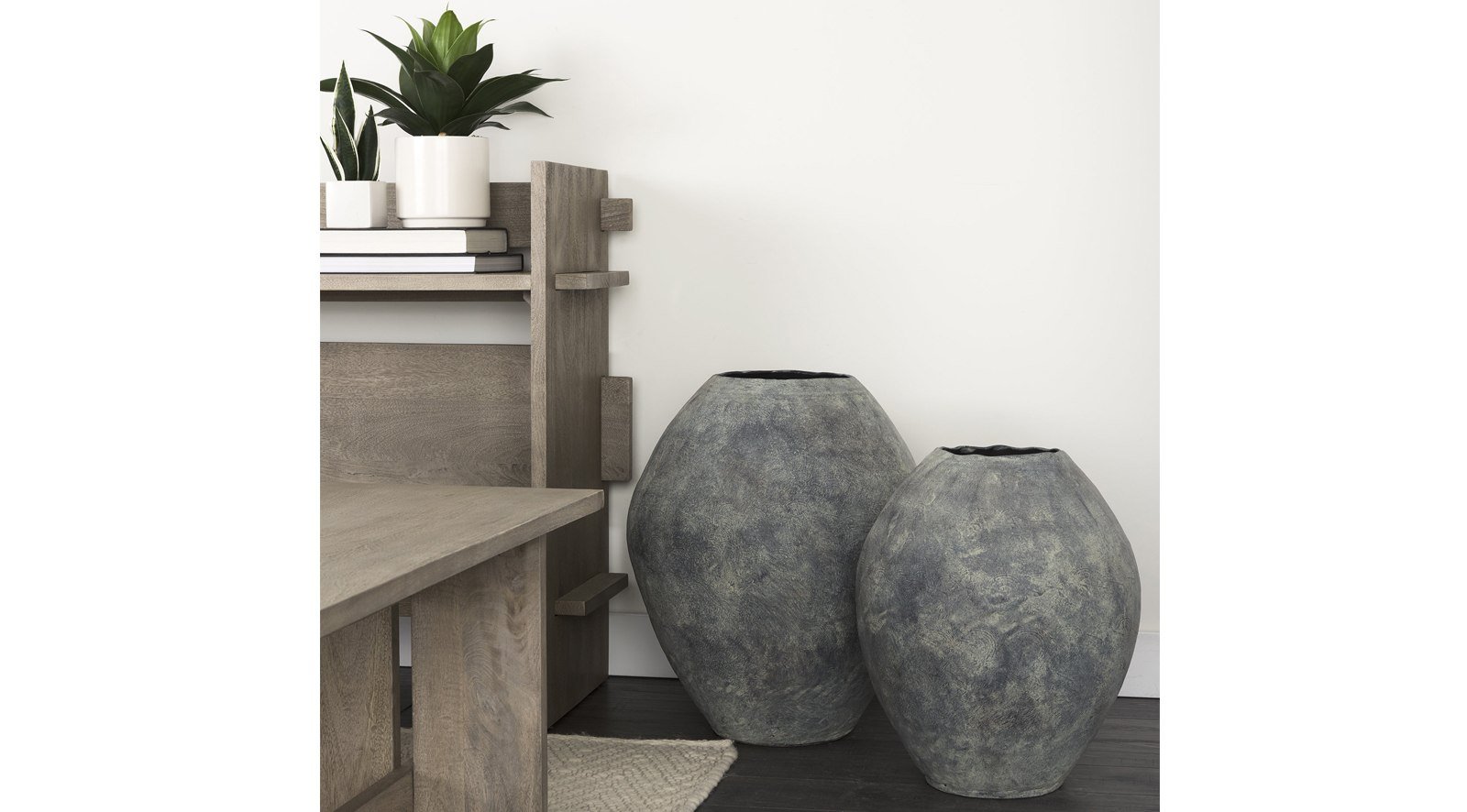 Gobi Gray Floor Vase Small - Image 8