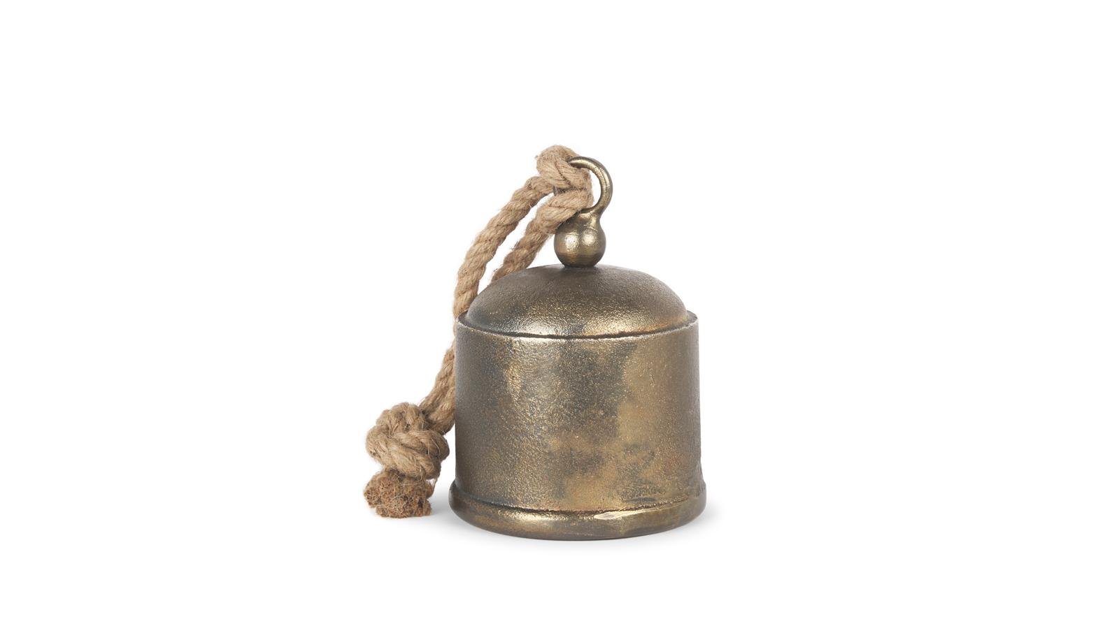 Quincy Gold Decorative Bell Medium