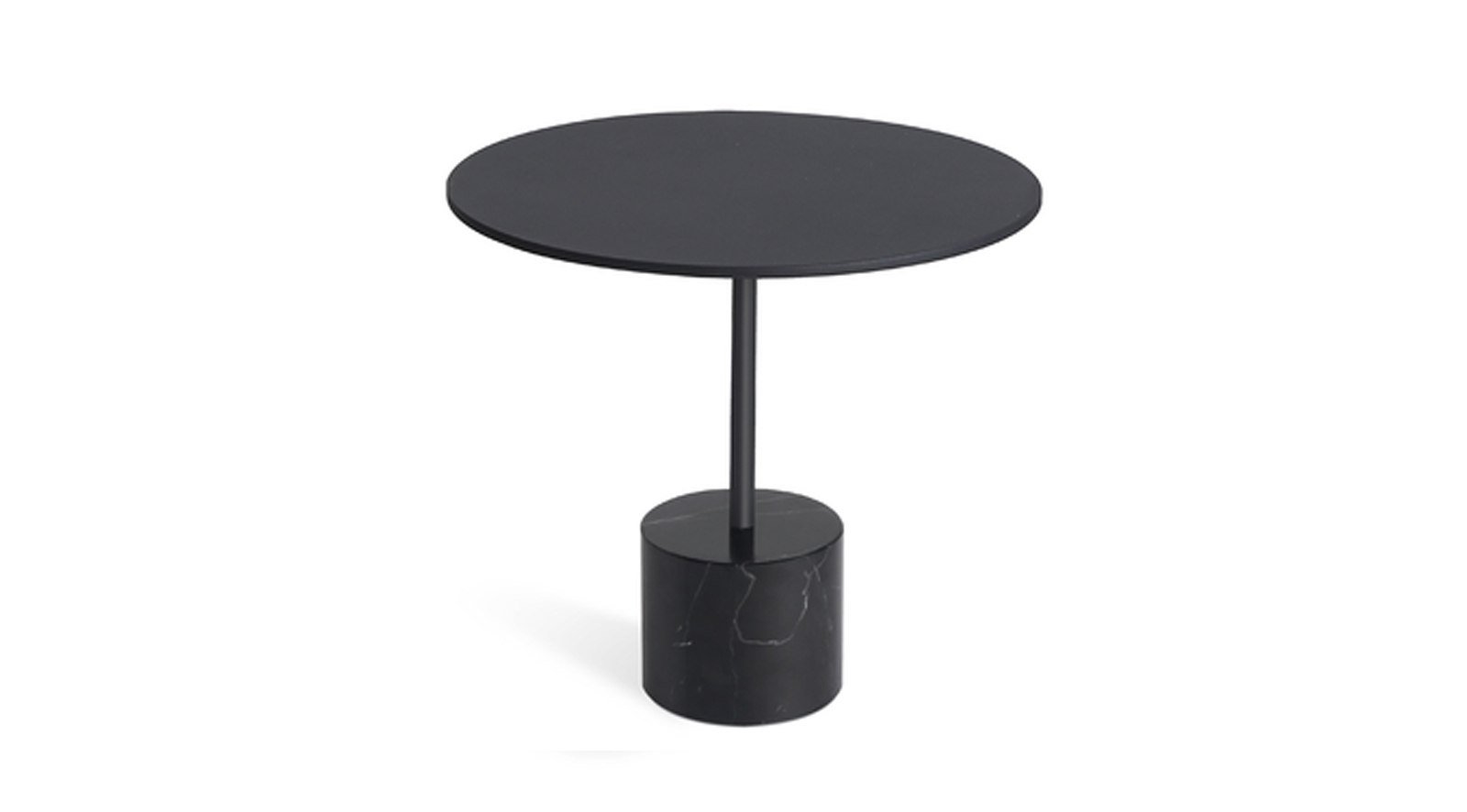 Halo End Table Black - Low