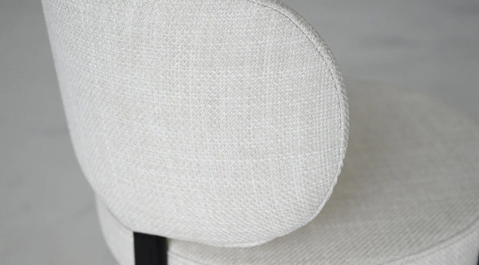 Lily Dining Chair- Alabaster Hopsack - Image 8