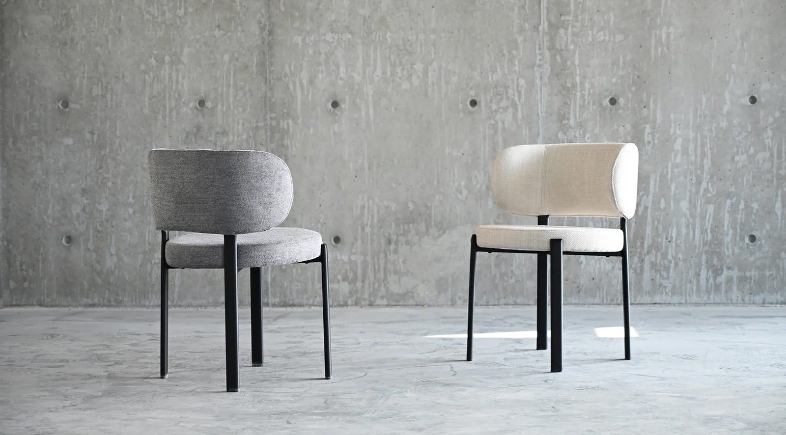 Lily Dining Chair- Alabaster Hopsack - Image 7