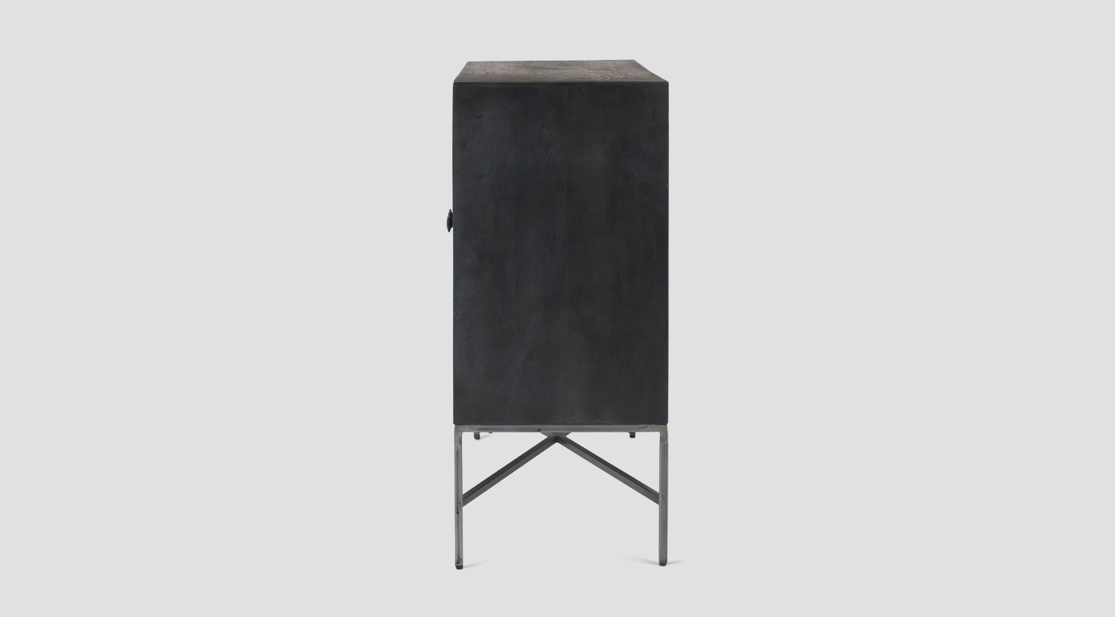 Hogarth 36.0L x 16.0W x 34.0H 2 Door Dark Accent Cabinet - Image 5