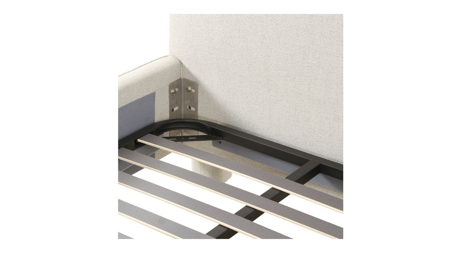 Ichigo Queen Bed- Light Grey - Image 12