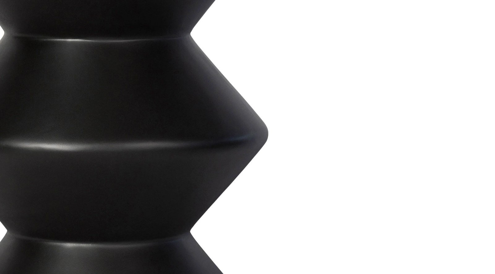Florence Inverted Side Table-black - Image 4