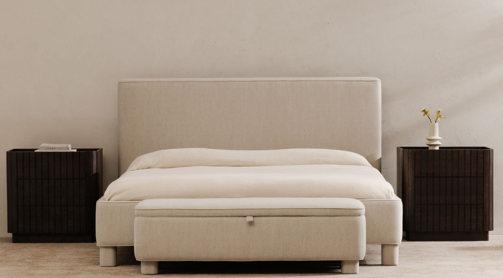 Ichigo King Bed- Light Grey - Image 2