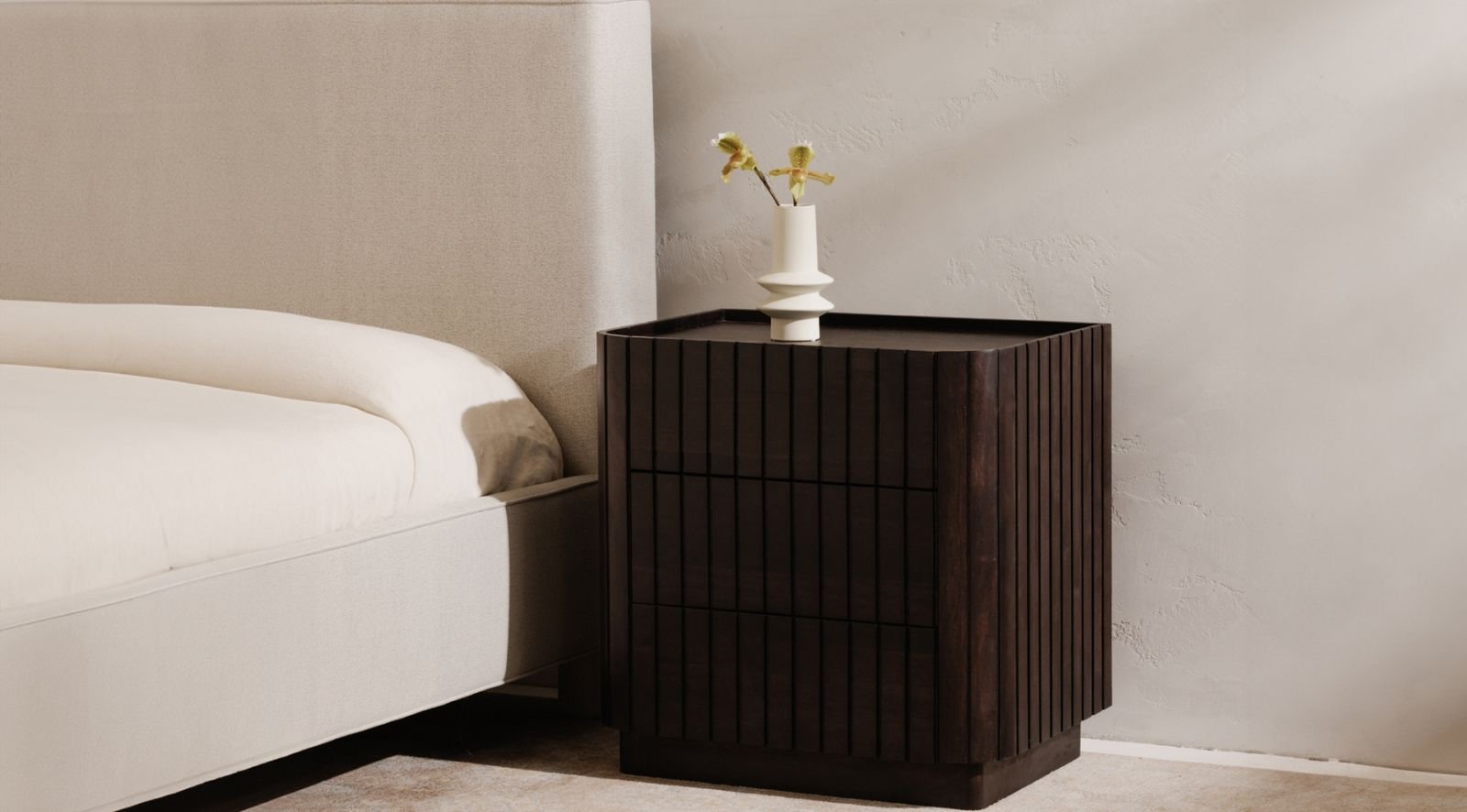 Ichigo King Bed- Light Grey - Image 3
