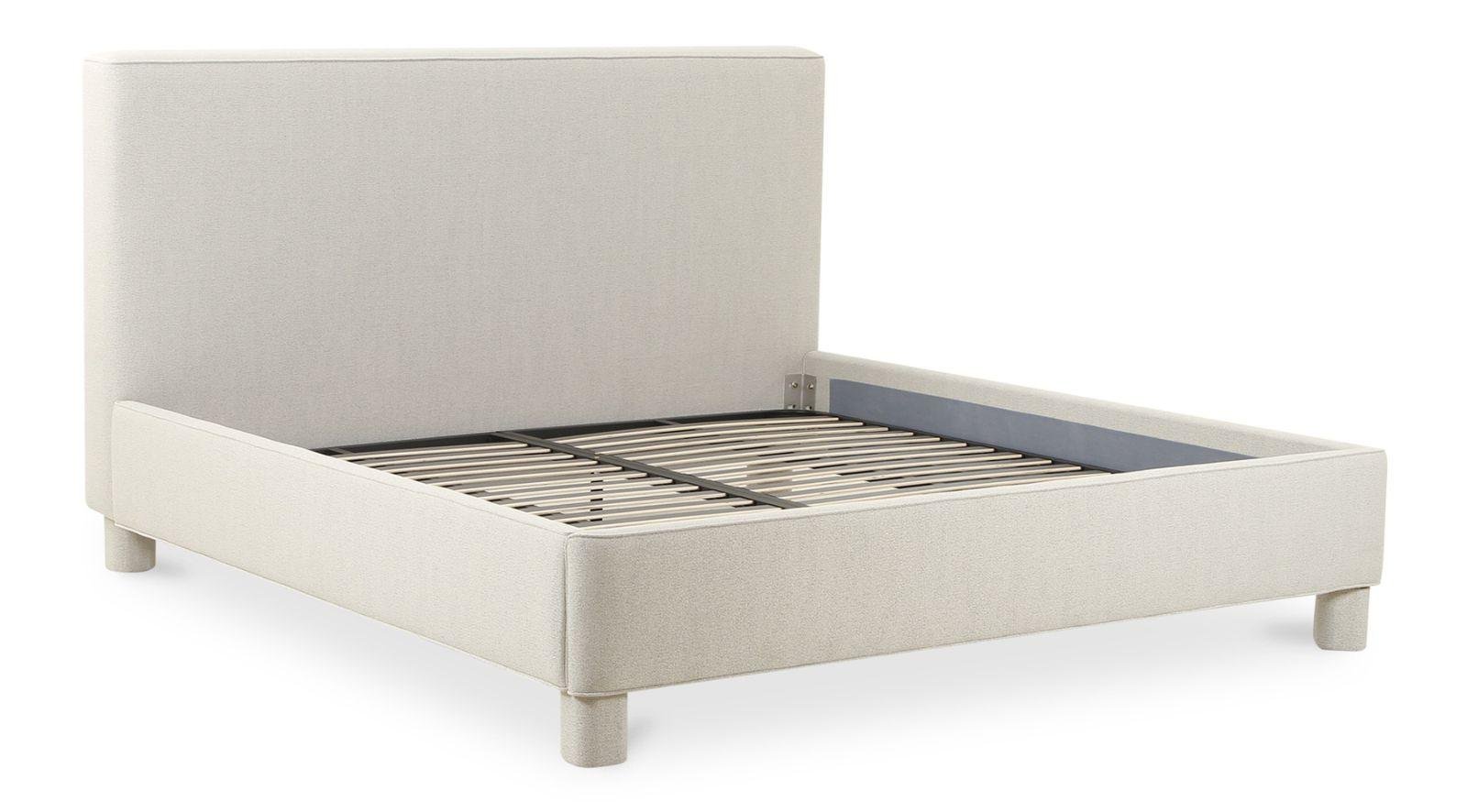 Ichigo King Bed- Light Grey