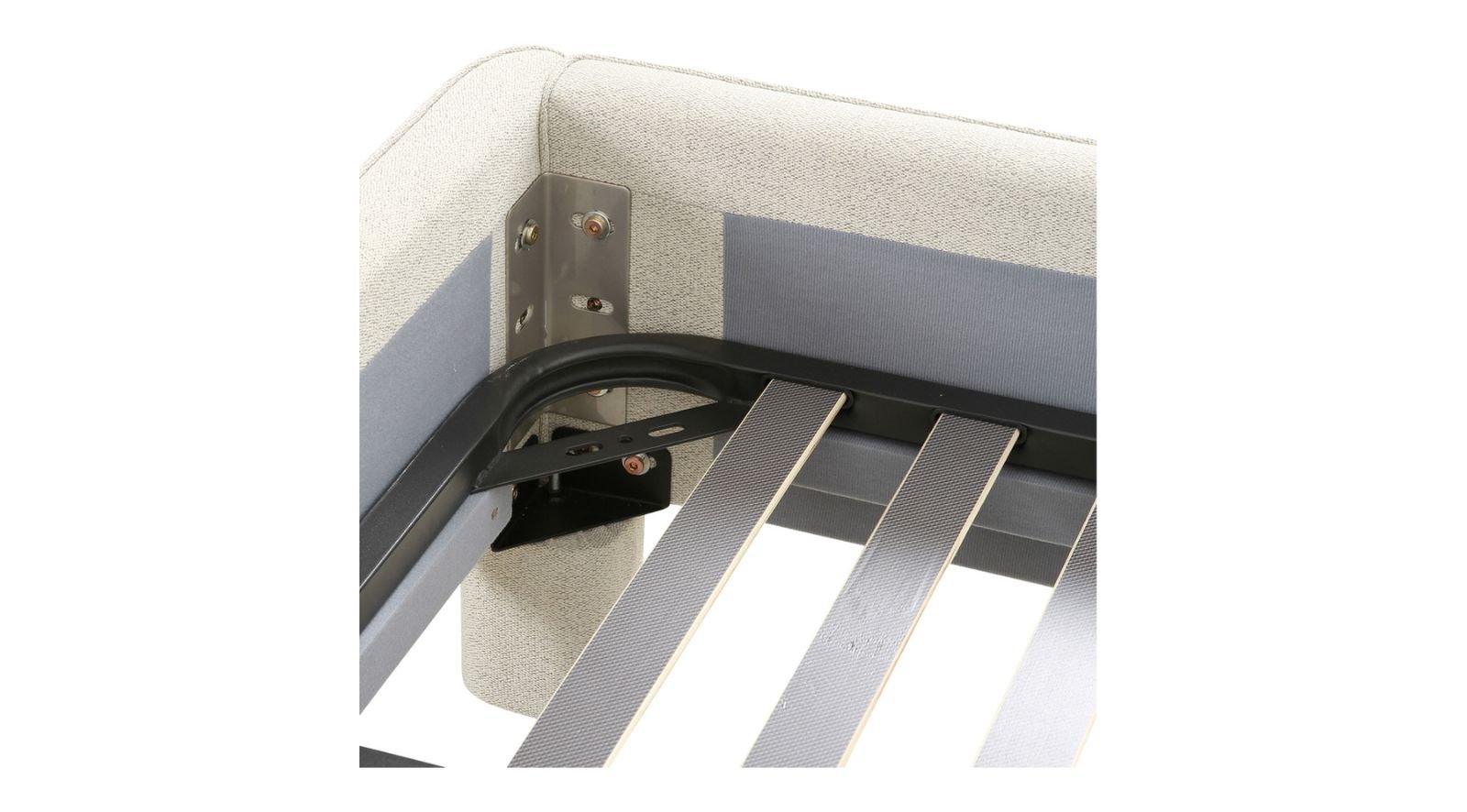 Ichigo King Bed- Light Grey - Image 13