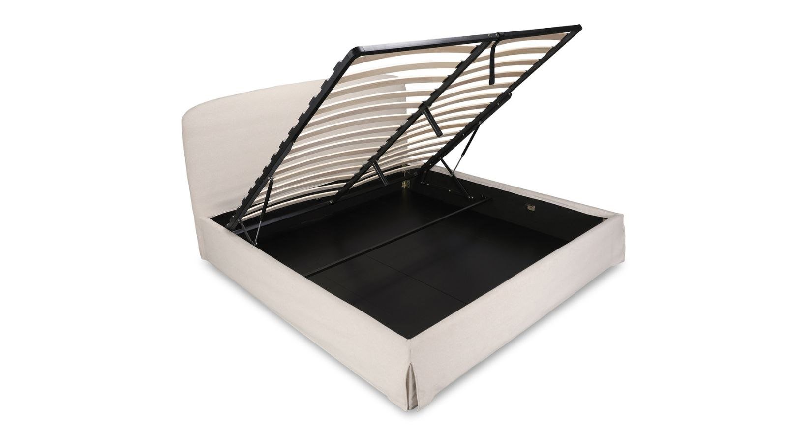 JOAN KING STORAGE BED- CREAM - Image 12