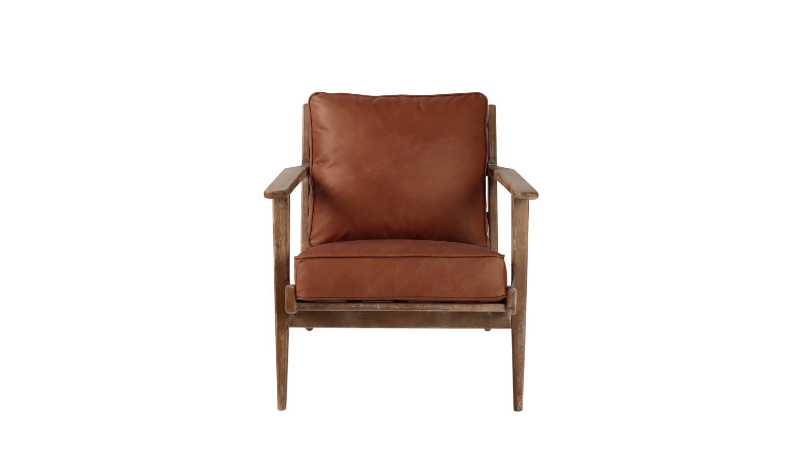 Lunar Armchair Saddle Brown - Image 6