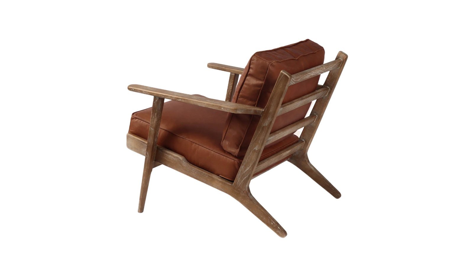 Lunar Armchair Saddle Brown - Image 4