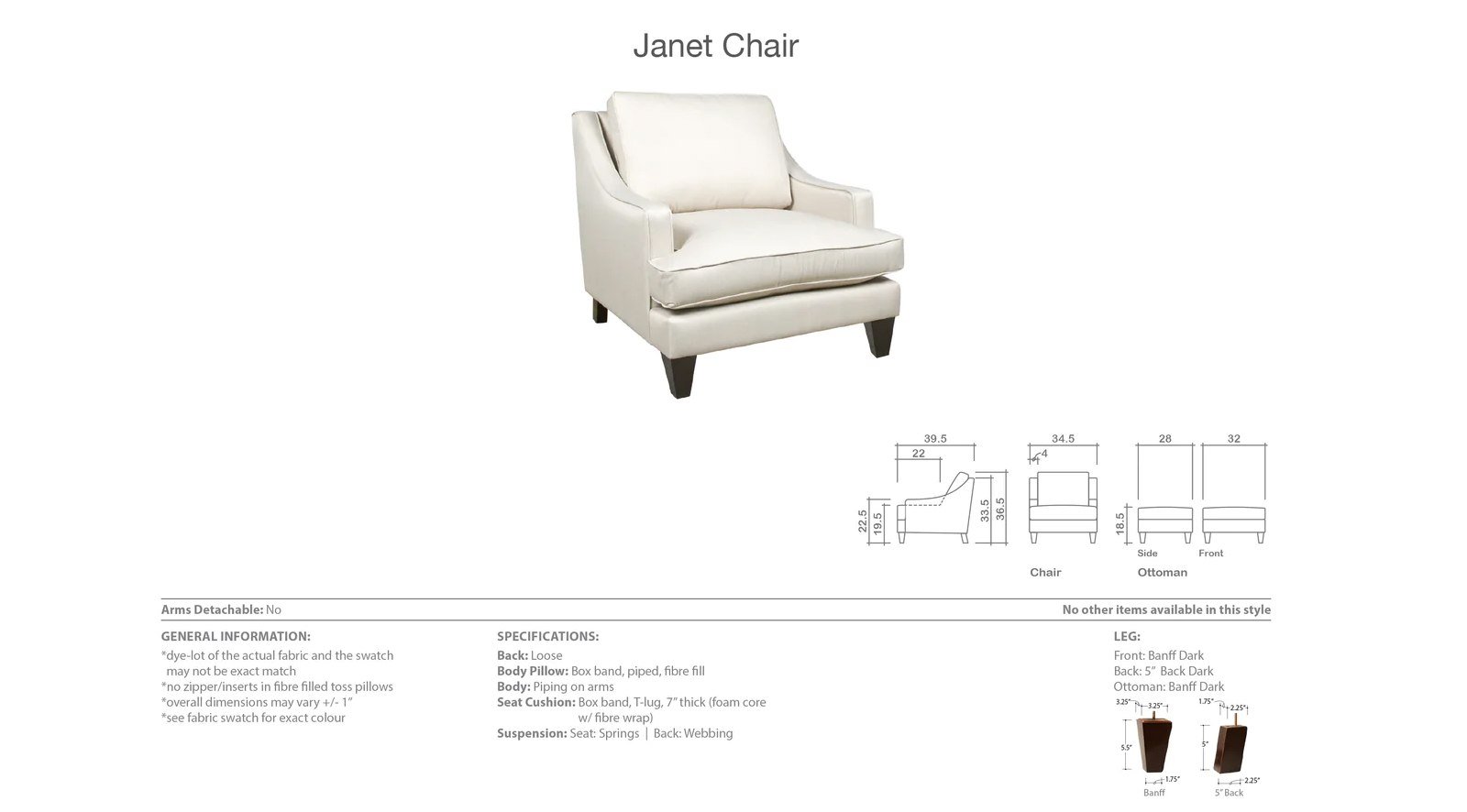 Janet Chair - Image 6