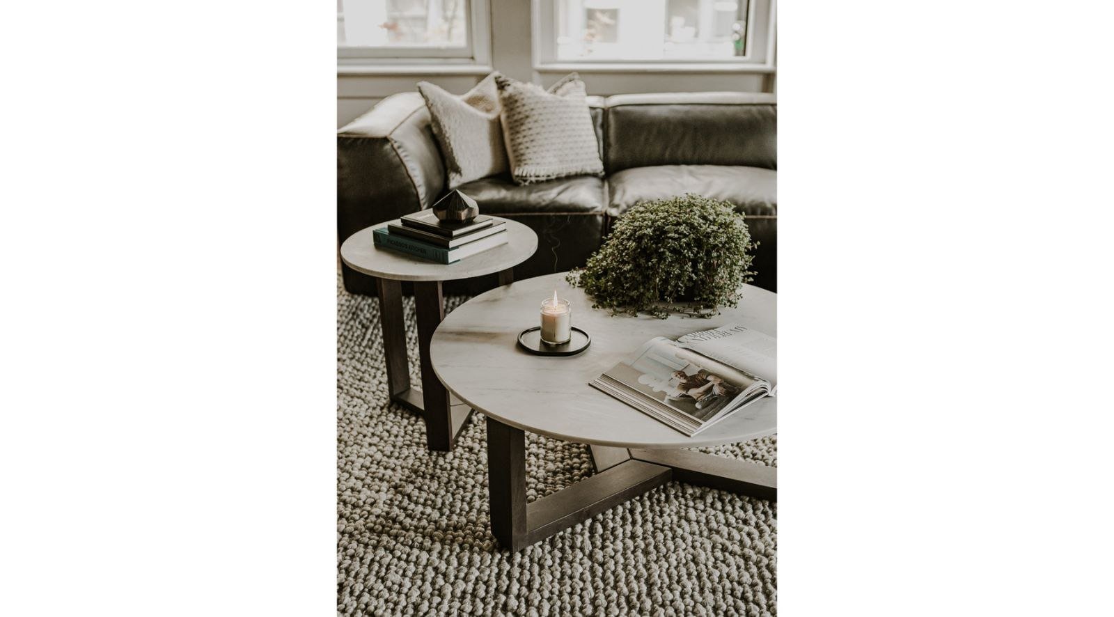 Jinxx Side Table- Charcoal - Image 2