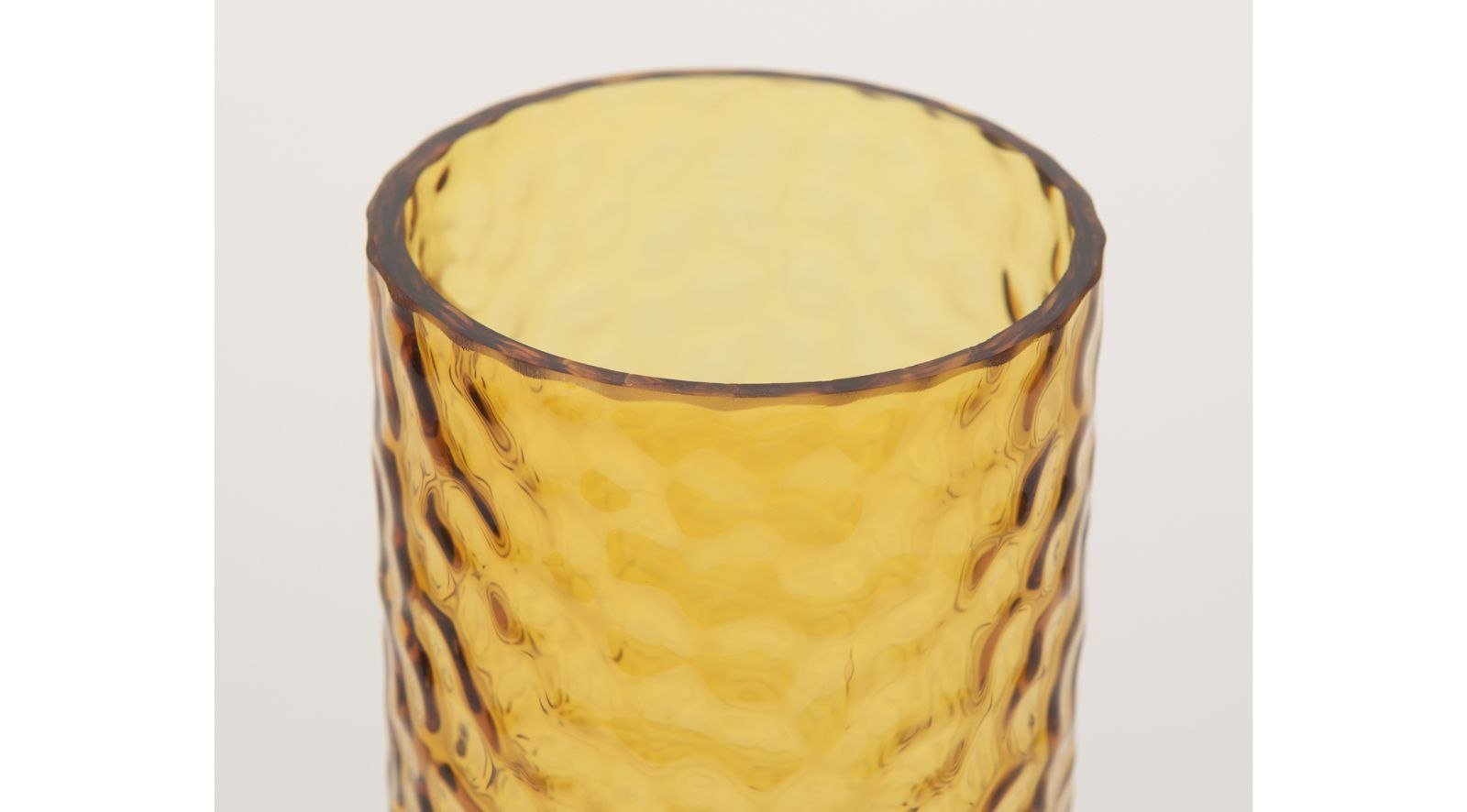 Jolene Amber Glass Vase-Tall - Image 7