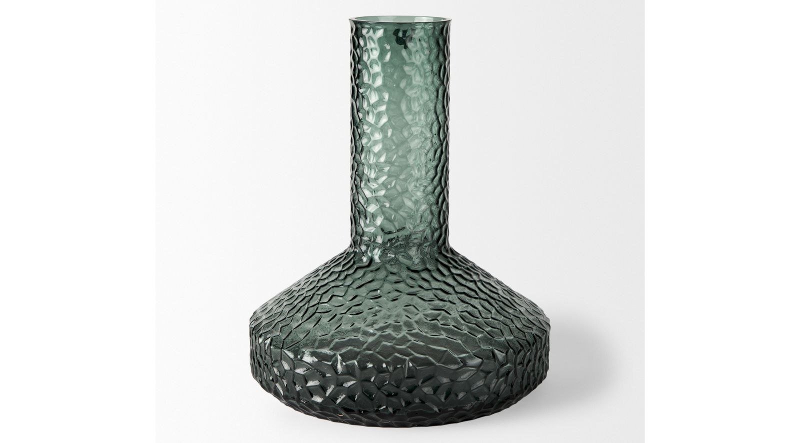 Jolene Green Glass Vase-Tall - Image 9