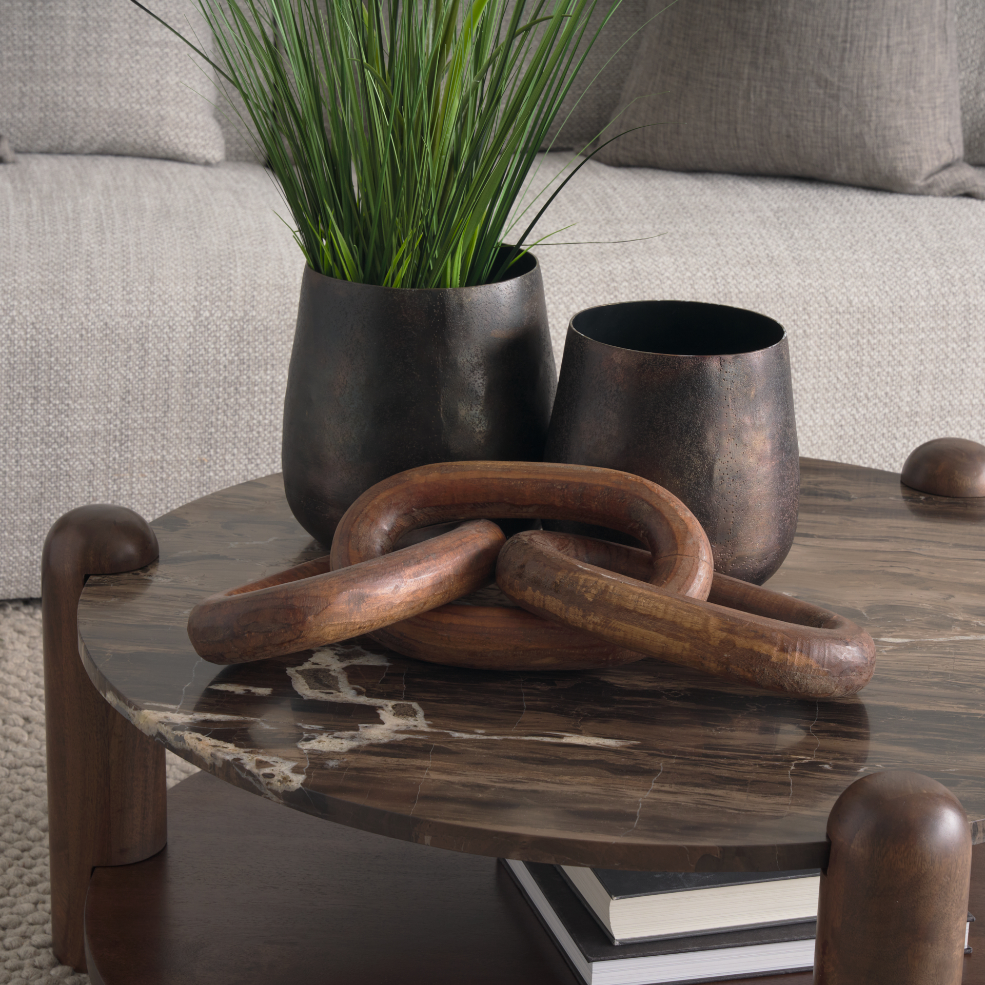 Jovia Round Coffee Table - Image 9